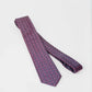 Elegant Tie with Paisley & Dots Pattern