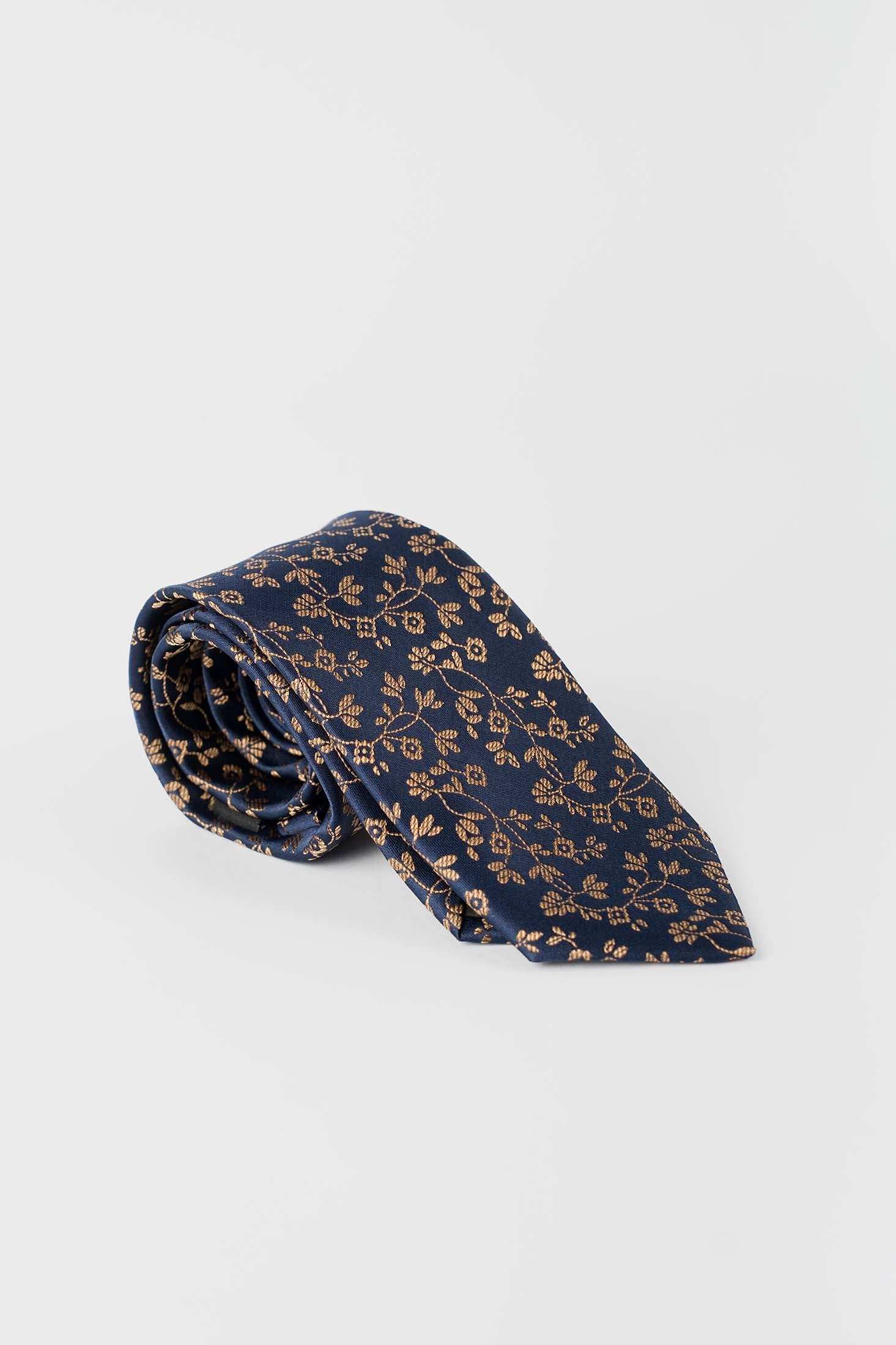 Bi-Tone Floral Classic Tie