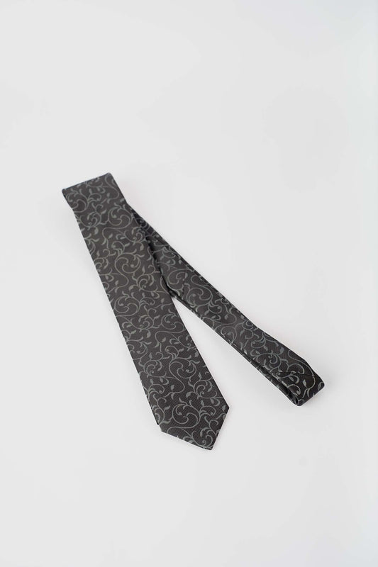 Standard Tie with Simple Floral Pattern