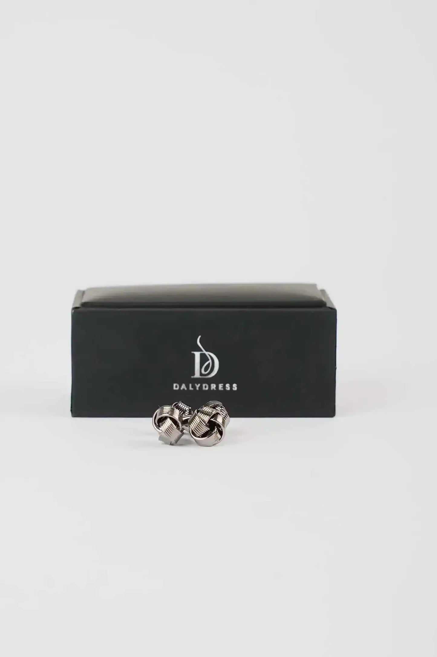 Textured Woven Knot Cufflinks