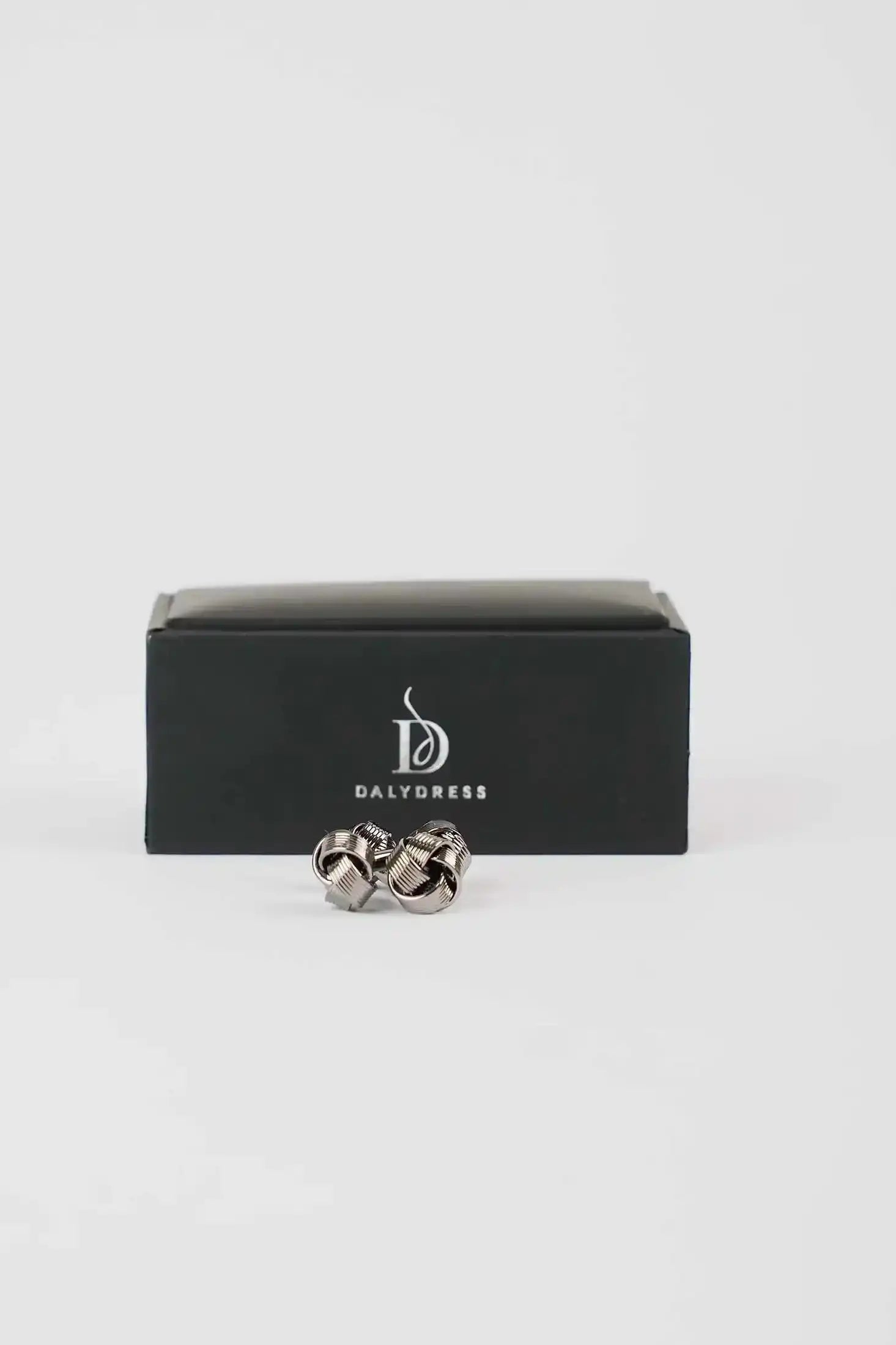 Textured Woven Knot Cufflinks