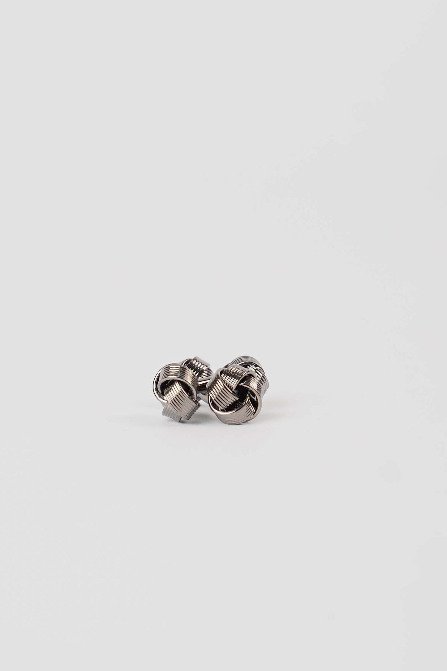 Textured Woven Knot Cufflinks