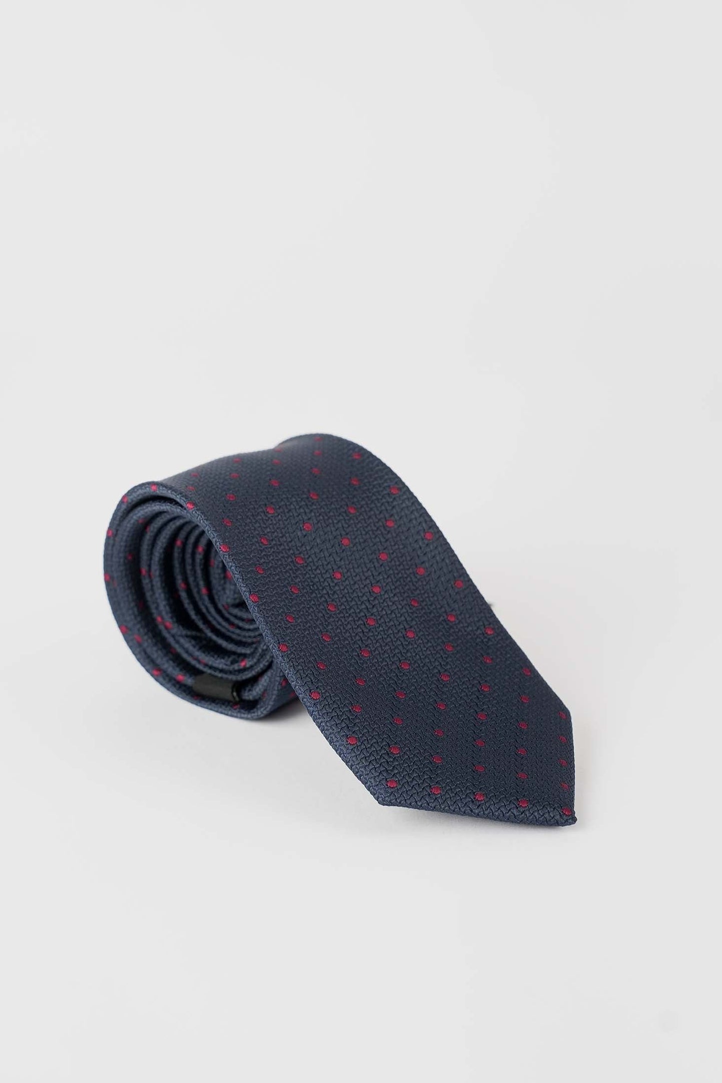 Textured with Dots Neck Tie