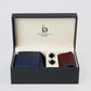 Elegant Round Enamel Cufflinks