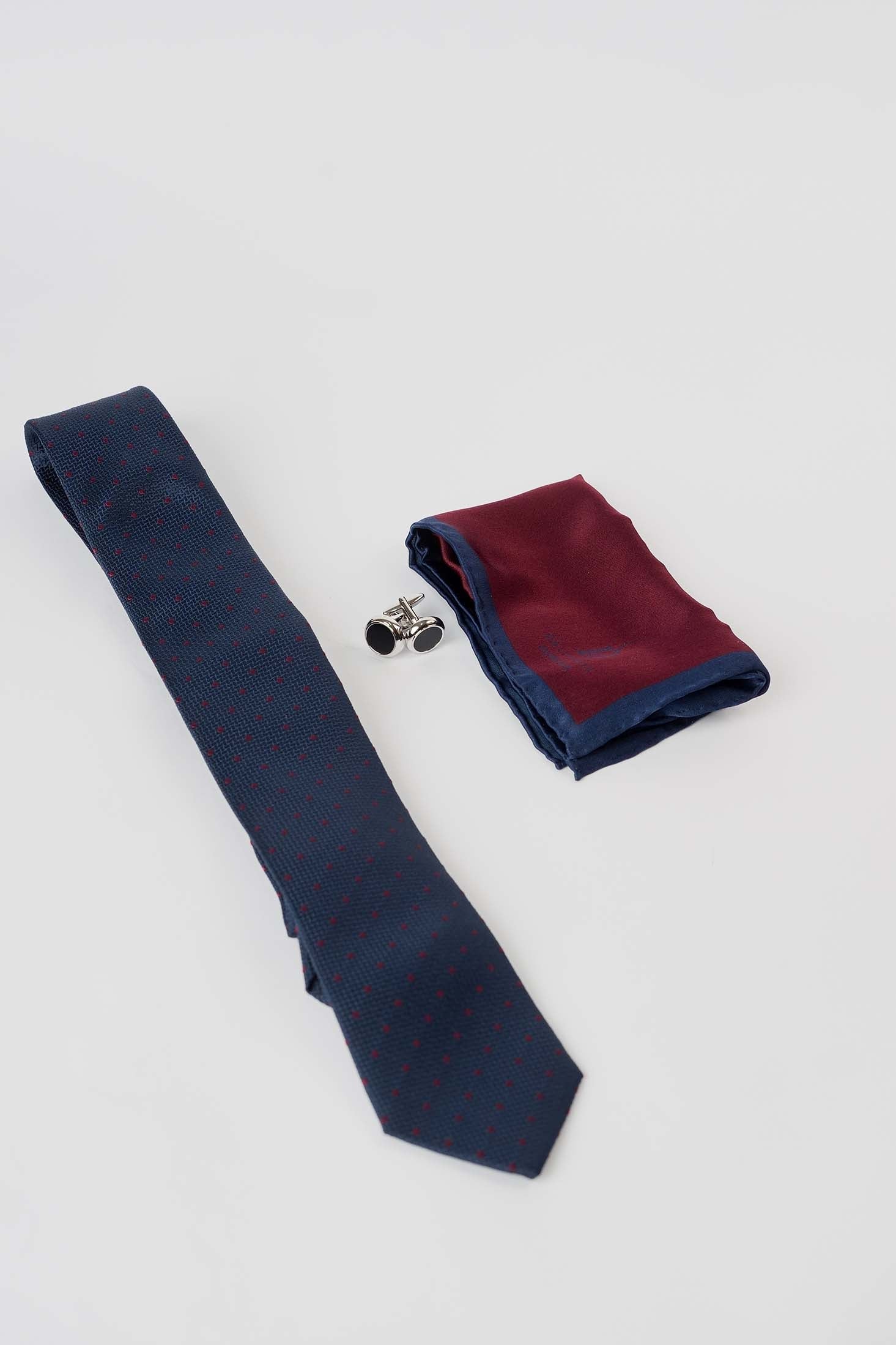 Elegant Round Enamel Cufflinks