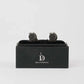 Polished Round Textured Cufflinks