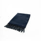 Casual Solid Scarf with Fringes Trim