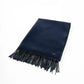 Casual Solid Scarf with Fringes Trim