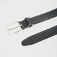 Textured Chevron Leather Belt