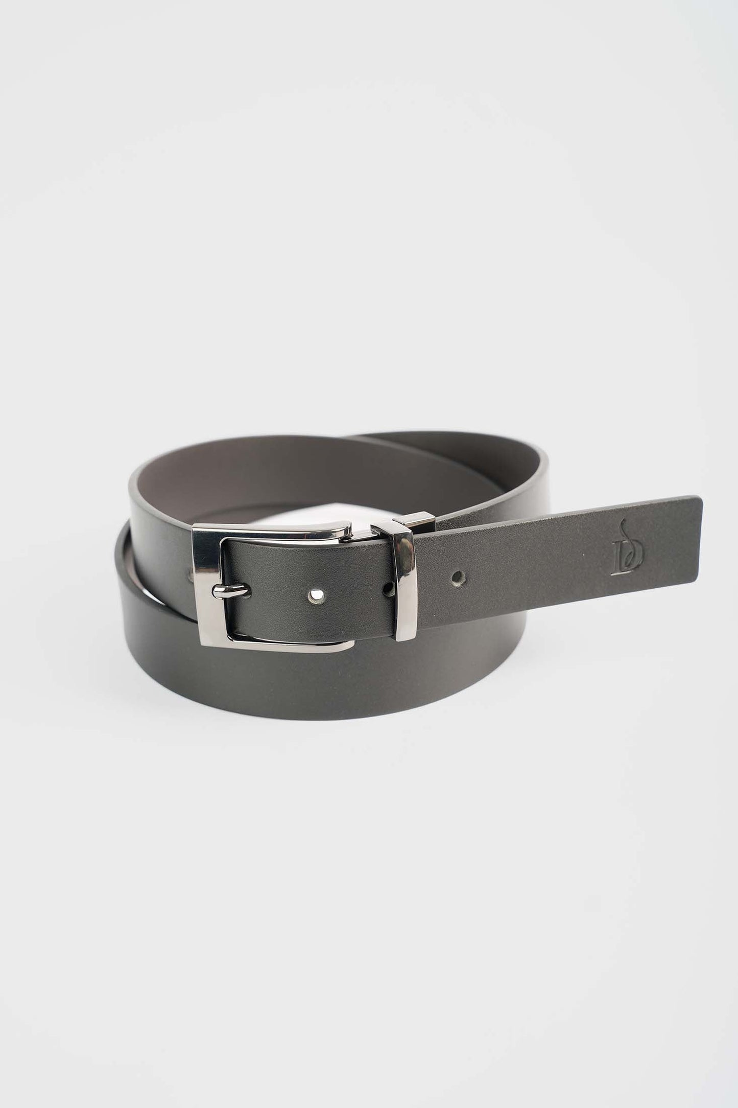 Smooth Leather Blend Belt