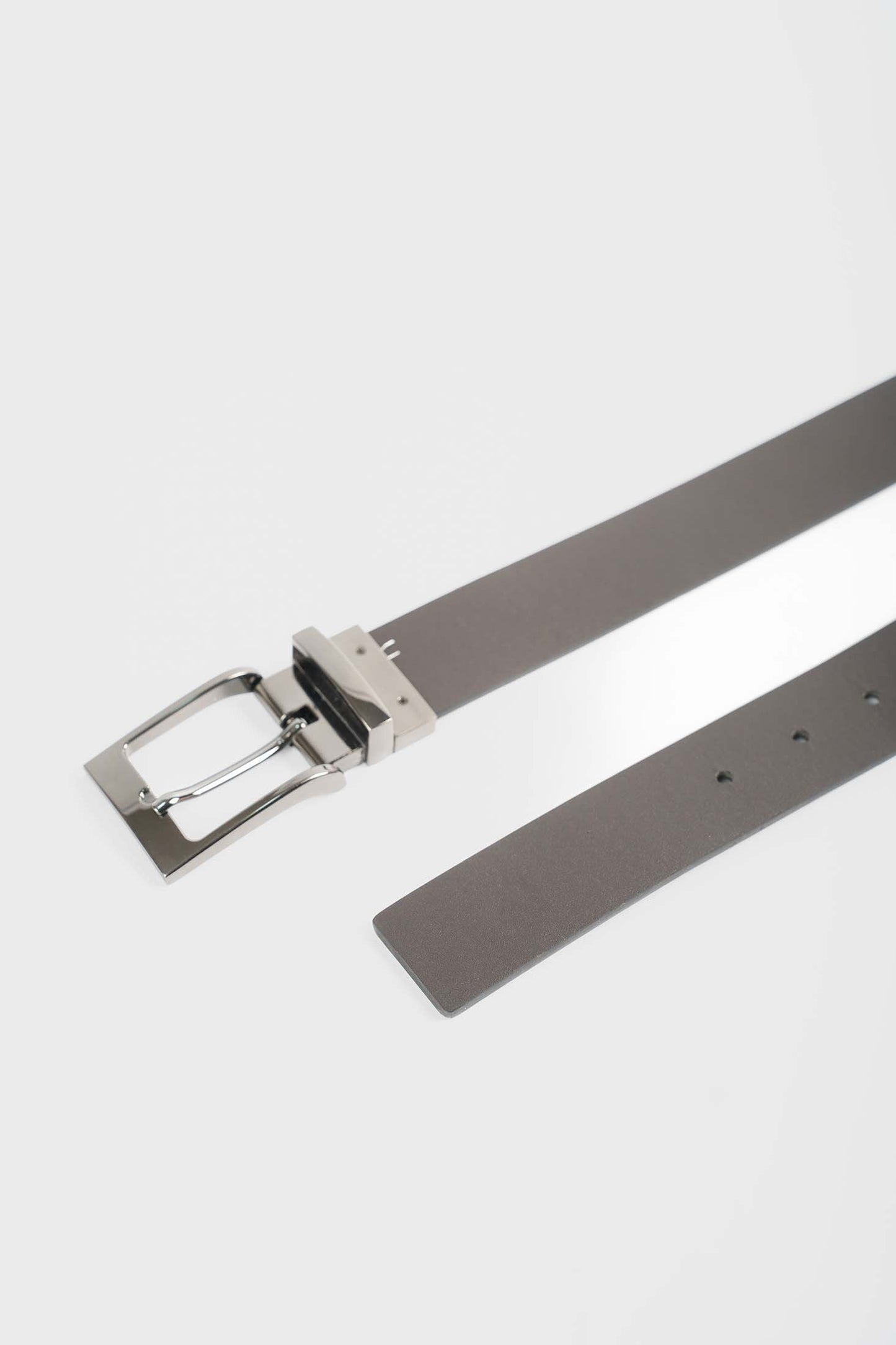 Smooth Leather Blend Belt