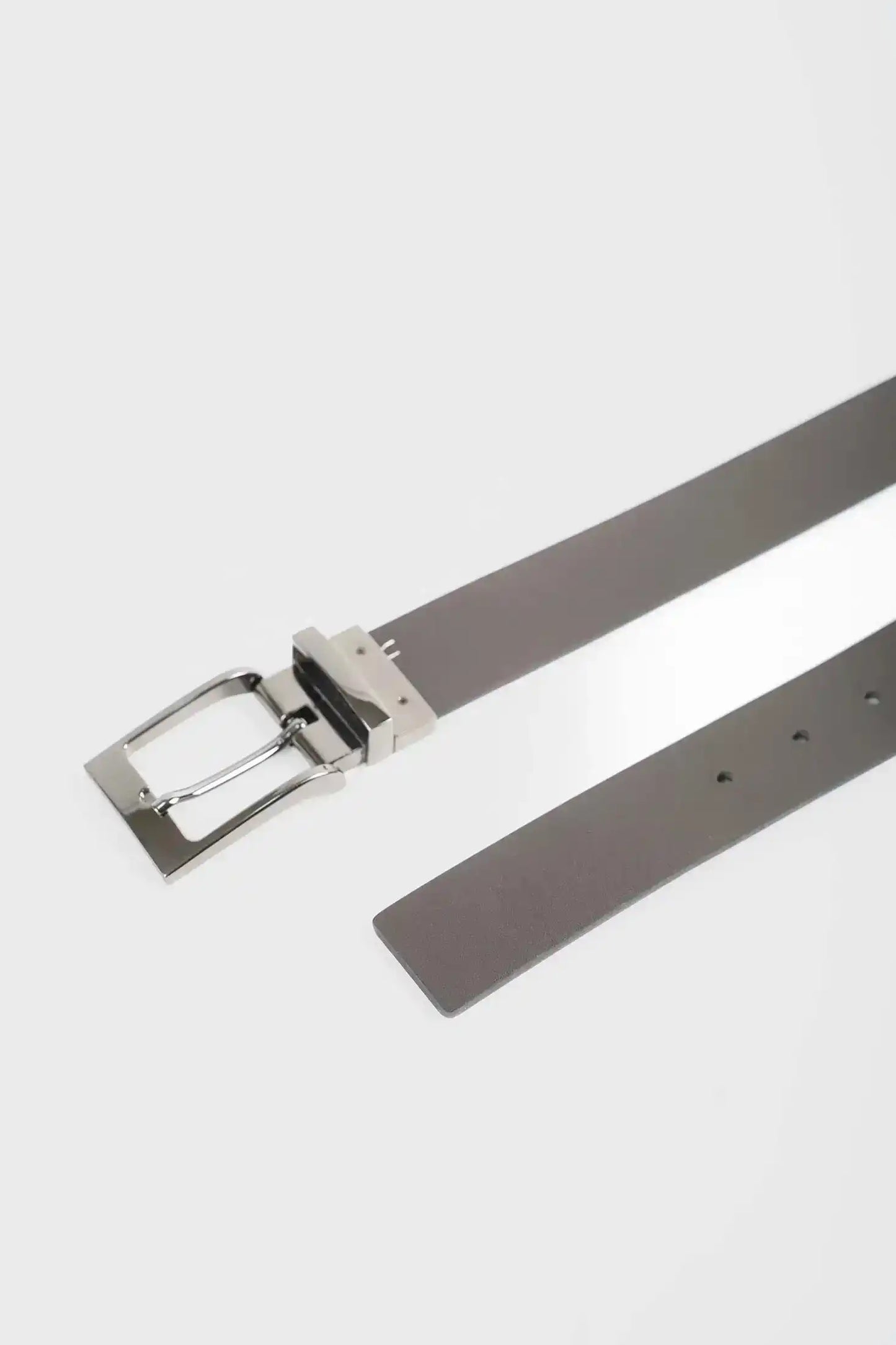 Smooth Leather Blend Belt