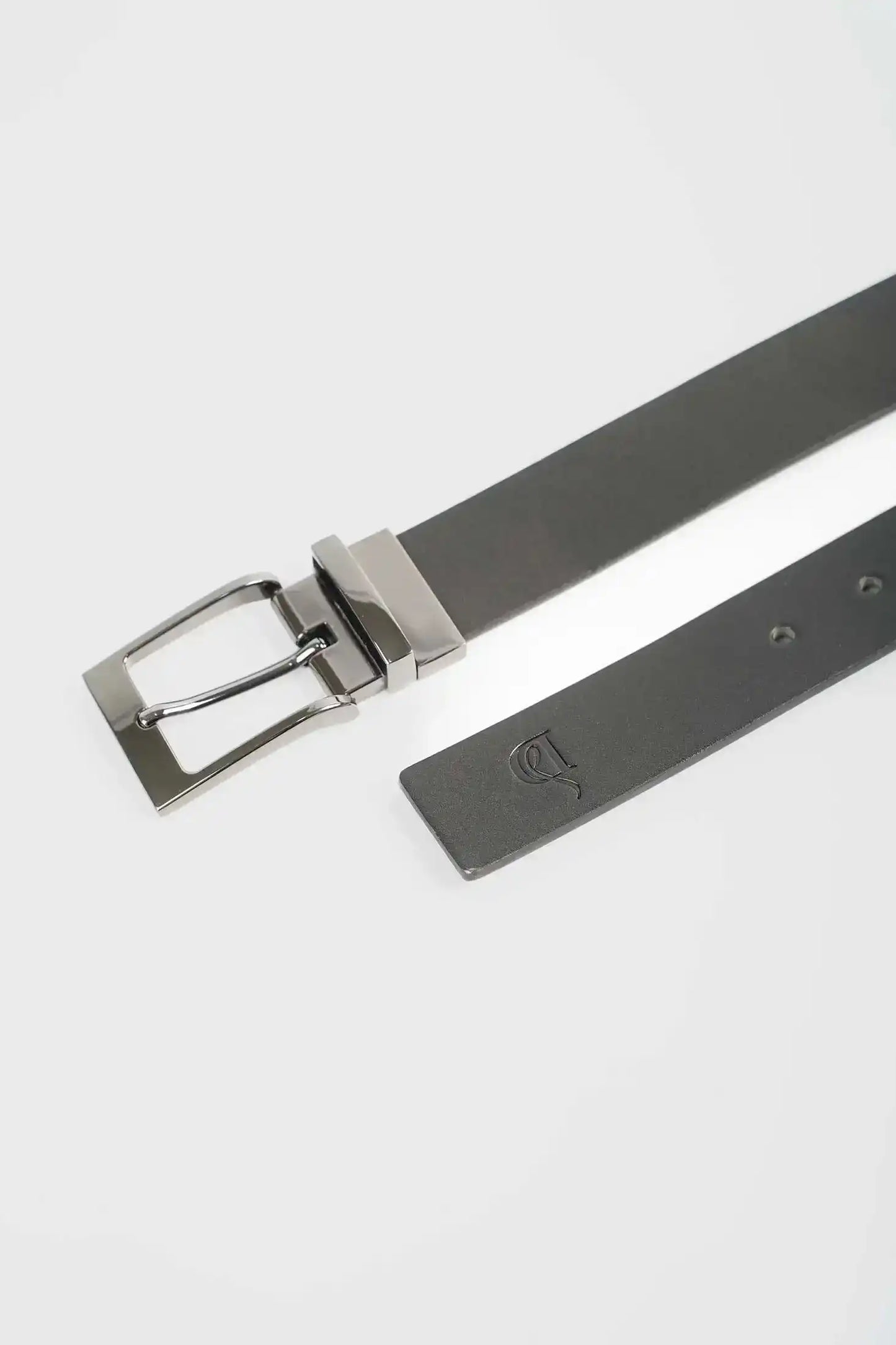 Smooth Leather Blend Belt