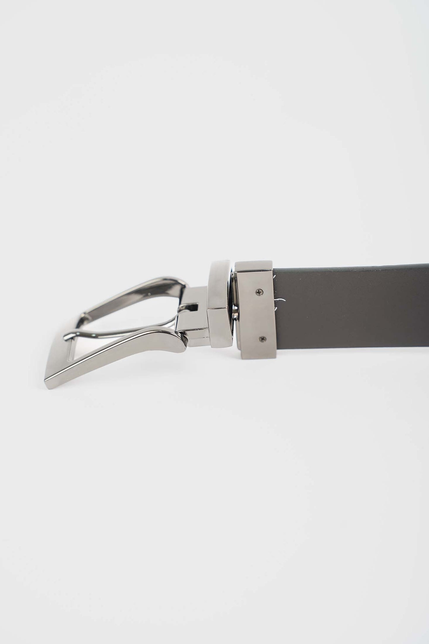 Smooth Leather Blend Belt