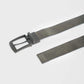 Slate Stripe Canvas Belt