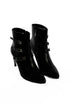 Triple Buckle Stiletto Heel Ankle Boots