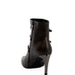 Triple Buckle Stiletto Heel Ankle Boots