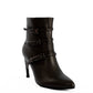 Triple Buckle Stiletto Heel Ankle Boots