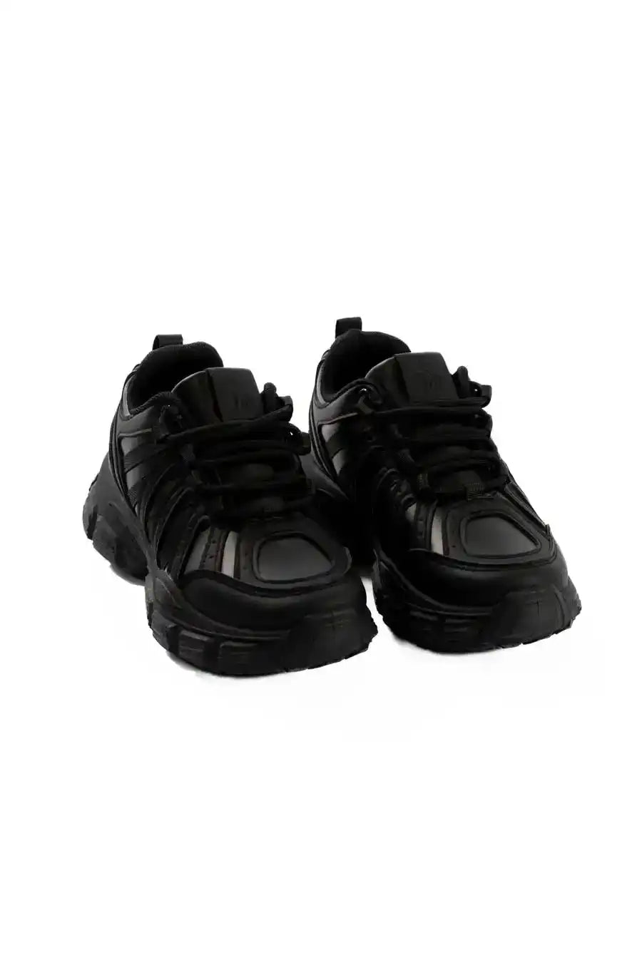 Chunky Lace-Up Sneaker Design