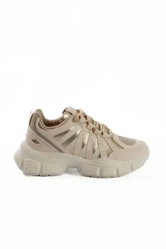 Chunky Lace-Up Sneaker Design