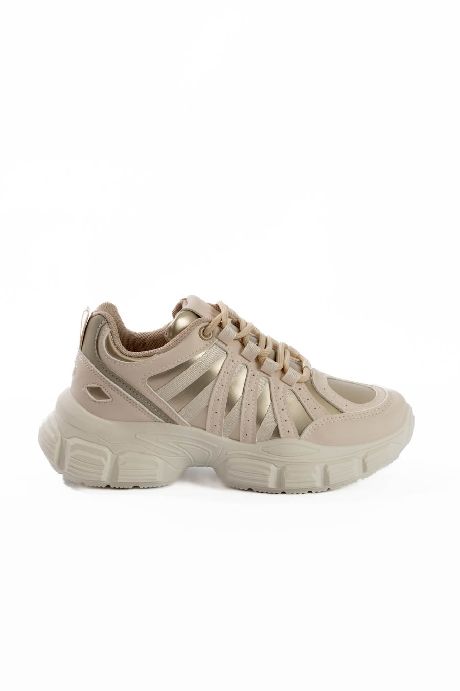 Chunky Lace-Up Sneaker Design