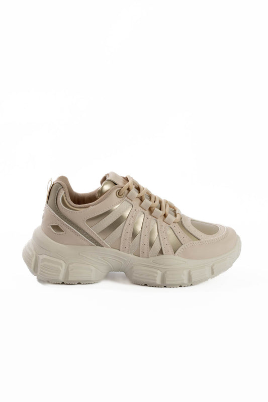 Chunky Lace-Up Sneaker Design