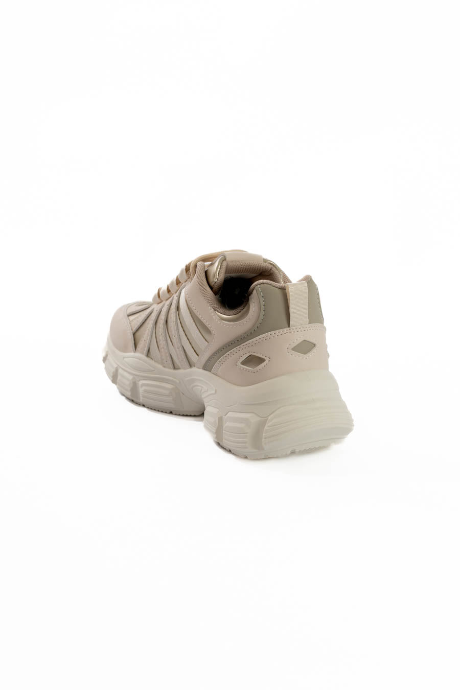 Chunky Lace-Up Sneaker Design