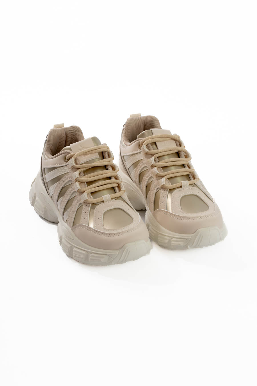 Chunky Lace-Up Sneaker Design