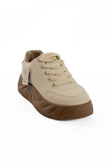 Platform Lace-Up Sneaker Style