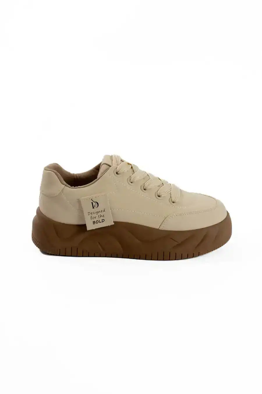 Platform Lace-Up Sneaker Style