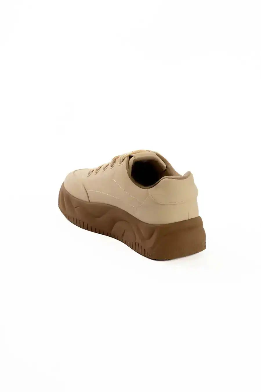Platform Lace-Up Sneaker Style