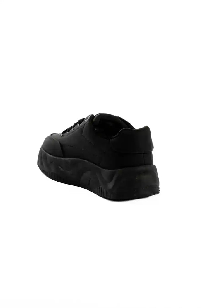 Platform Lace-Up Sneaker Style