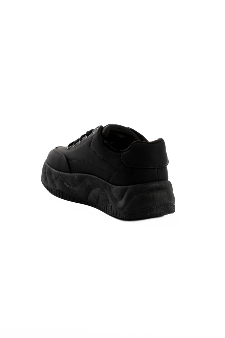 Platform Lace-Up Sneaker Style