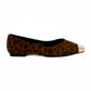 Suede Metallic Toe Flats Design