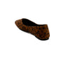 Suede Metallic Toe Flats Design