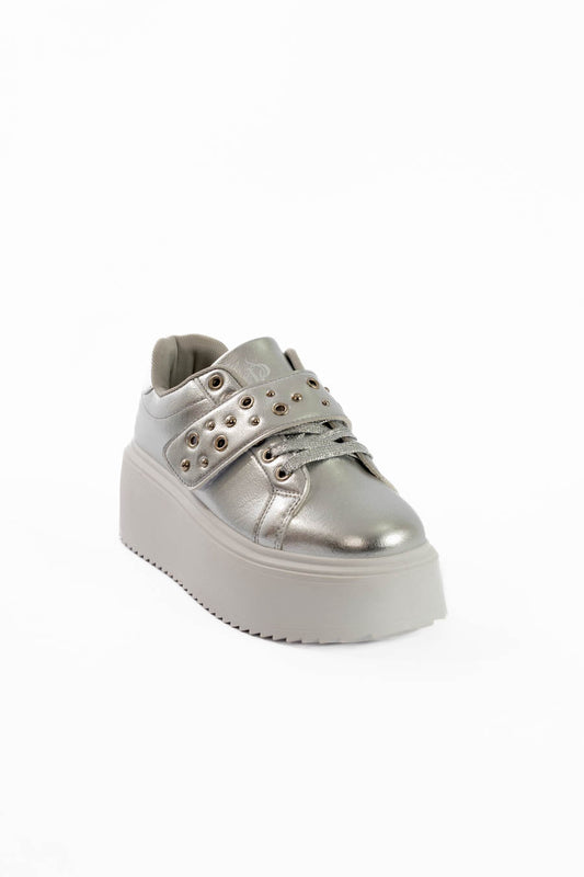 Metallic Platform Sneaker Style