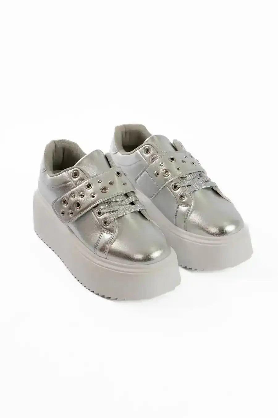 Metallic Platform Sneaker Style