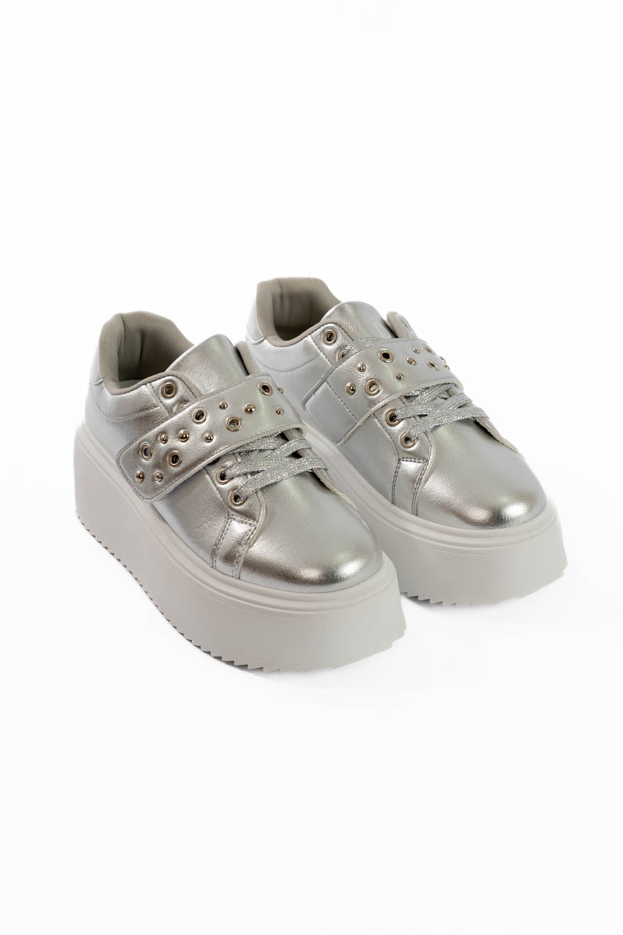 Metallic Platform Sneaker Style