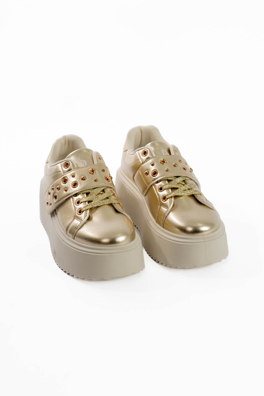 Metallic Platform Sneaker Style