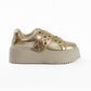 Metallic Platform Sneaker Style
