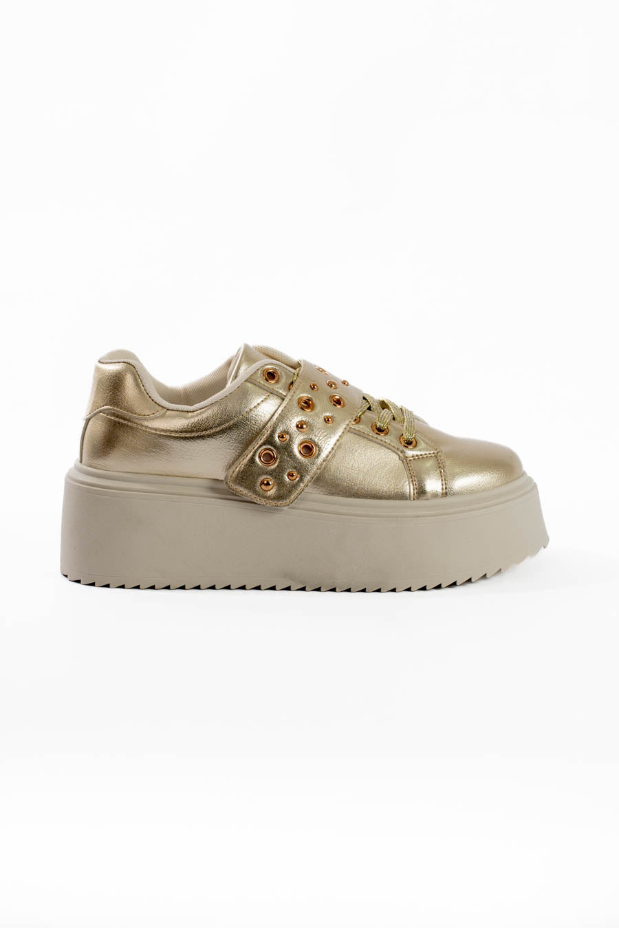 Metallic Platform Sneaker Style