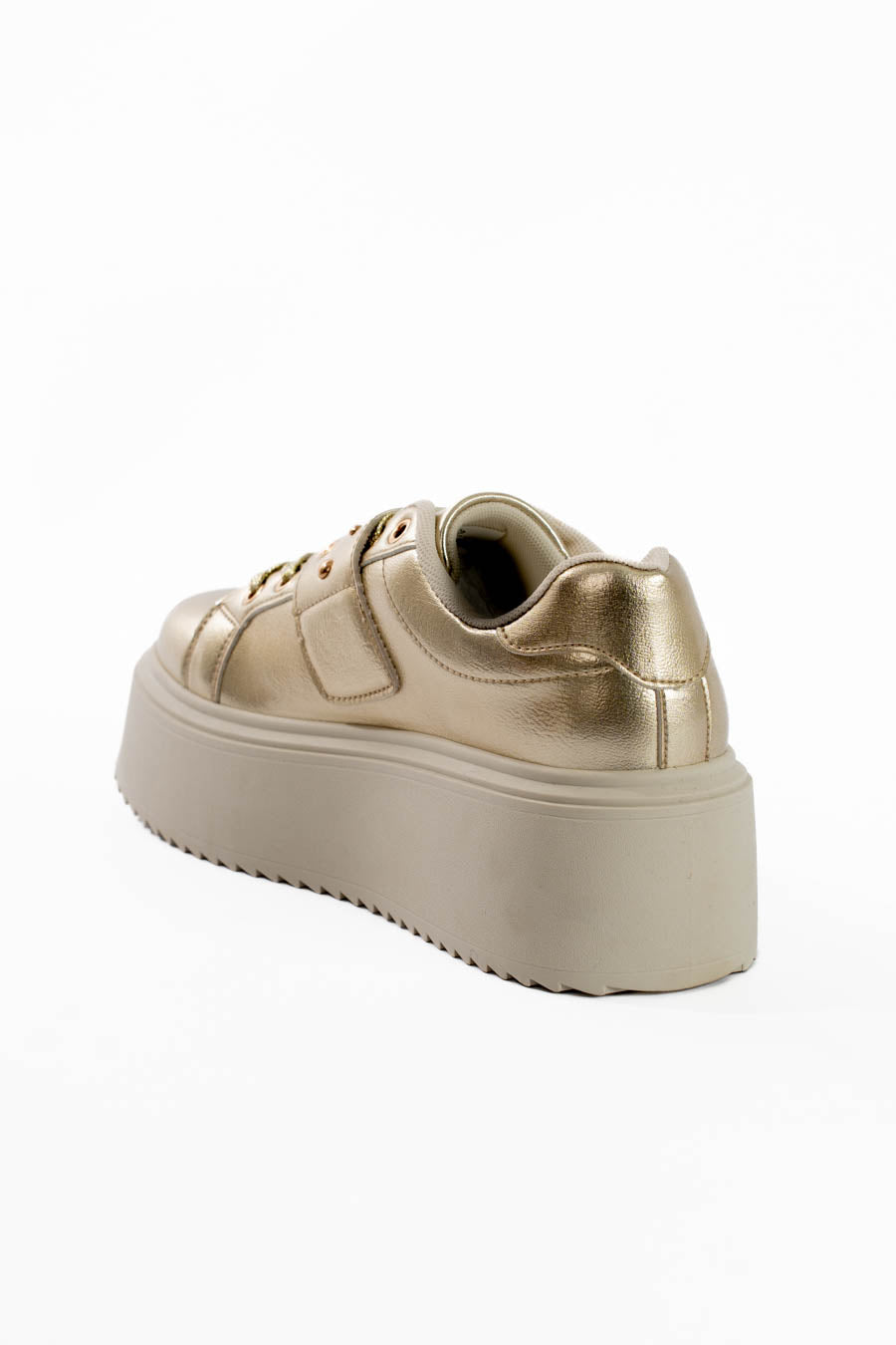 Metallic Platform Sneaker Style