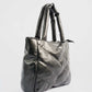 Midnight Quilted Oversized Tote