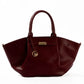 Women’s Burgundy Leather Handbag