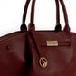 Women’s Burgundy Leather Handbag