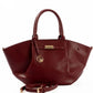 Women’s Burgundy Leather Handbag