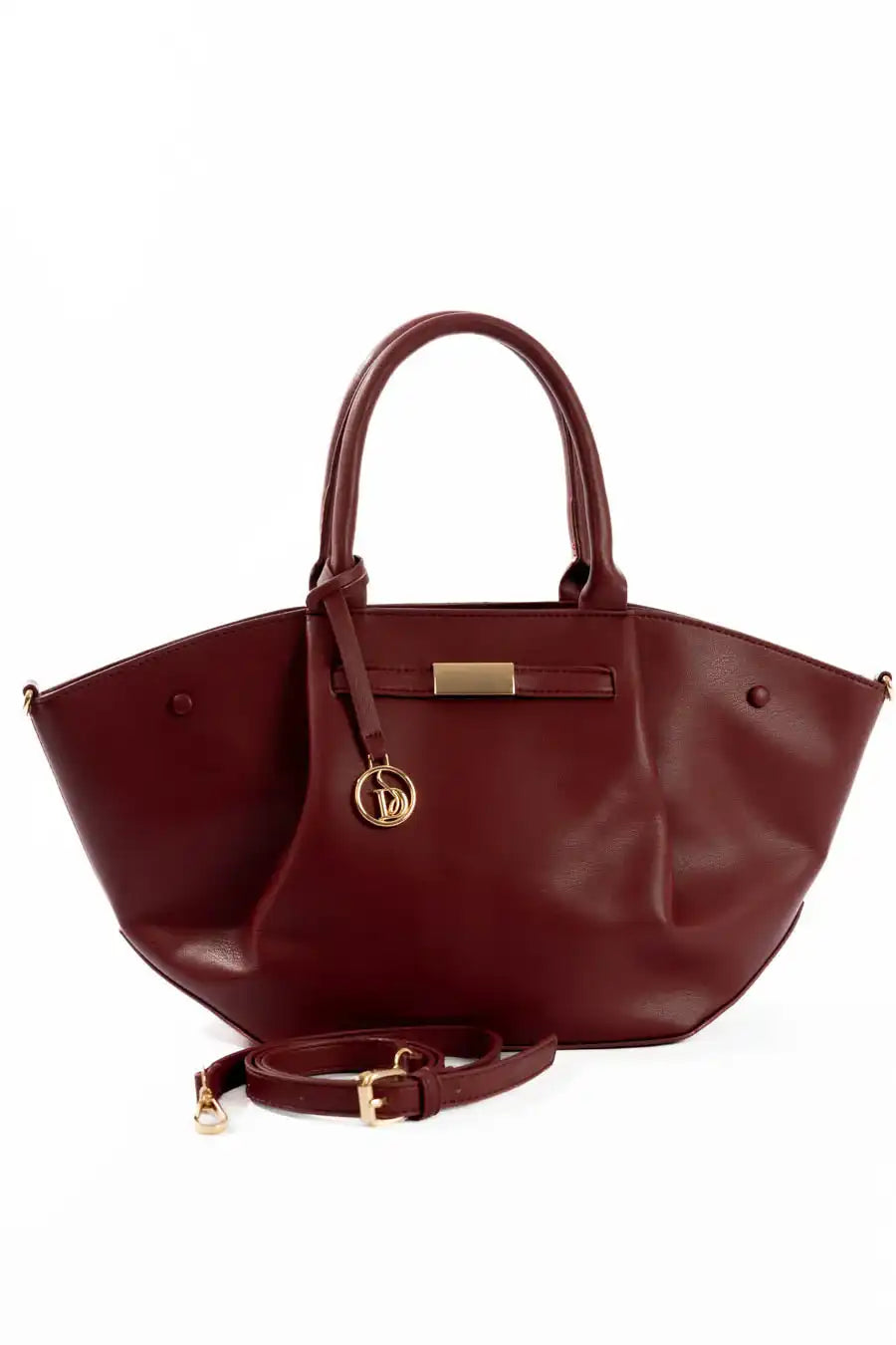 Women’s Burgundy Leather Handbag