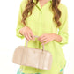 Elegant Crocodile Pattern Mini Handbag