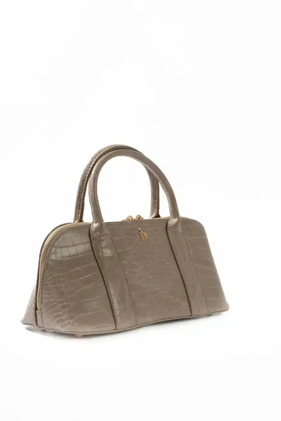 Elegant Crocodile Pattern Mini Handbag