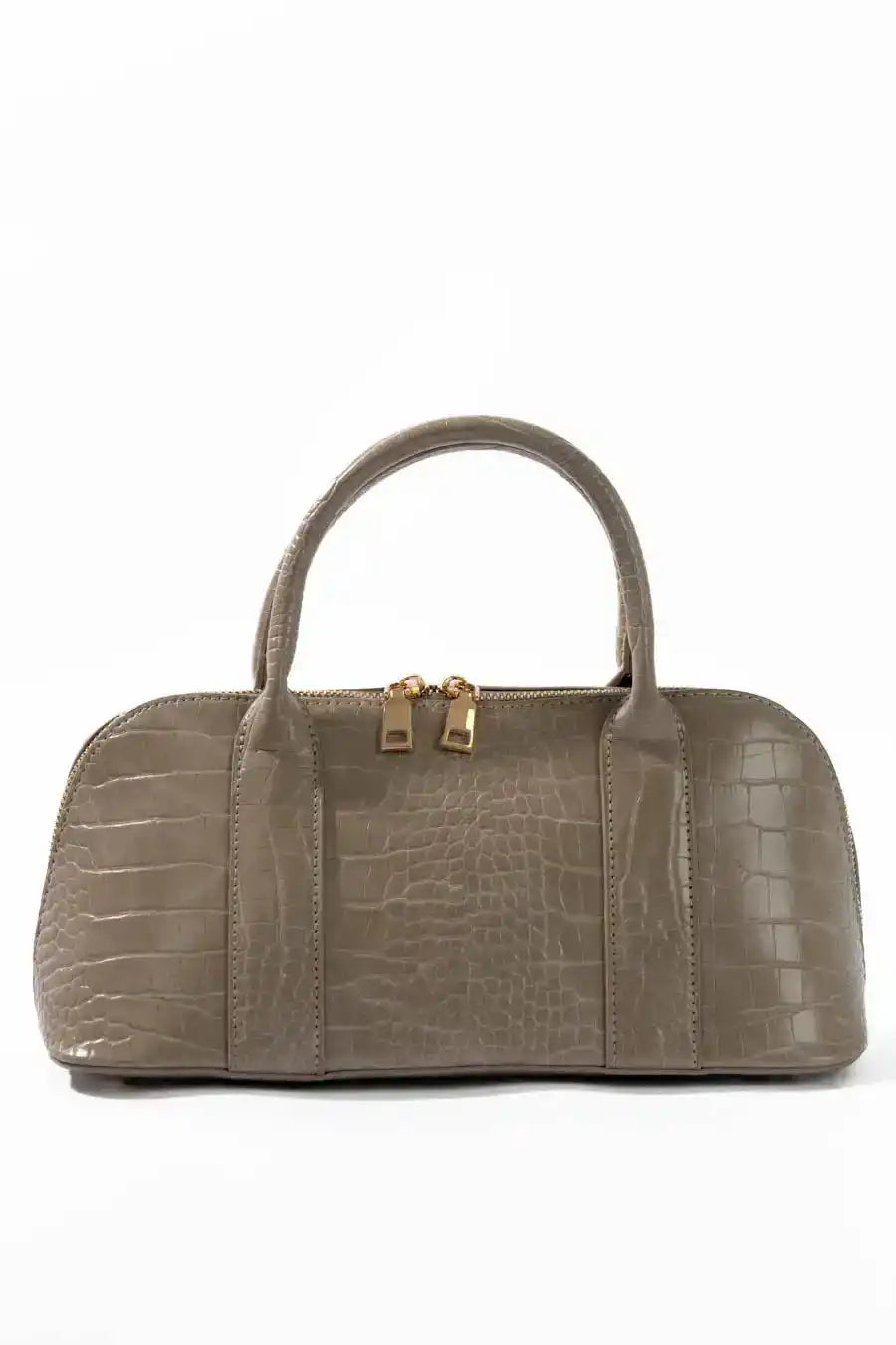 Elegant Crocodile Pattern Mini Handbag
